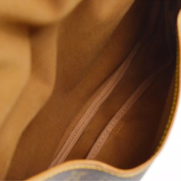 💎✨Authentic✨💎Louis Vuitton Monogram Saumur 35 Shoulder Bag Brown - Picture 6 of 9